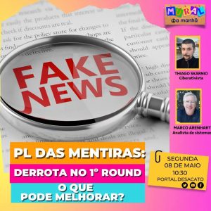Entrevista sobre o PL das Fake News