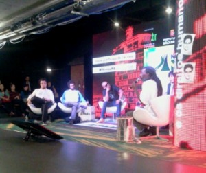 TC, da rede @mocambos e a tecnologia do tambor na #ArenaNETmundial